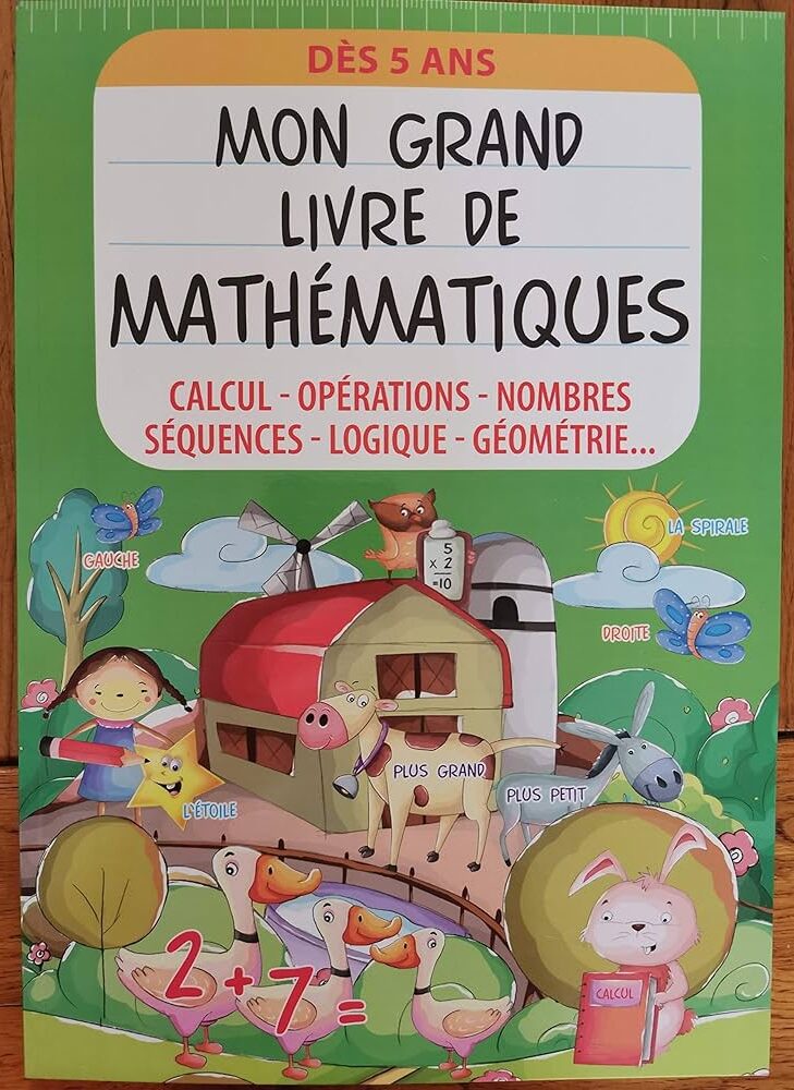 MON GRAND LIVRE DE MATHEMATIQUE
