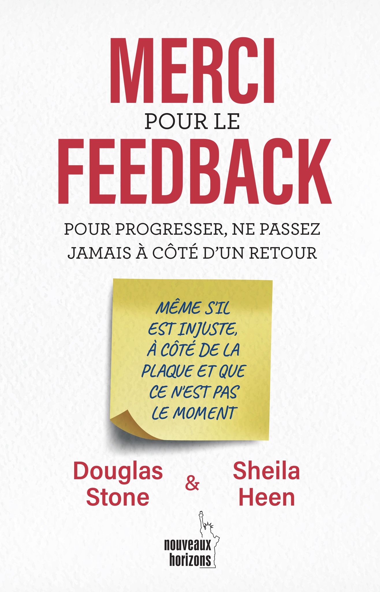 MERCI POUR LE FEEDBACK
