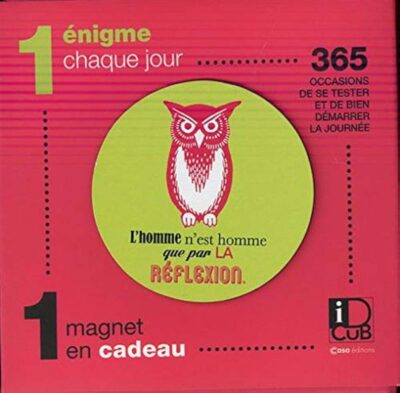 1 ENIGME CHAQUE JOUR